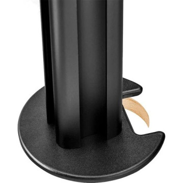 Atdec AC-GC-B grommet desk fixing - attached mounts to desks via grommet hole - Black - Image 1