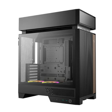 DEEPCOOL R-CL660-BKNNA0-G-1 CL660 Innovative Compartmentalized Optimized ATX Case. Pre-installed Dual ARGB Fans, Build-in Atmosphere - Image 1