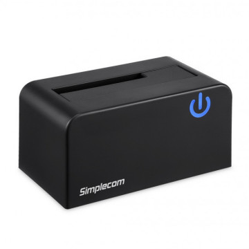 Simplecom SD326 USB 3.0 to SATA Hard Drive Docking Station for 3.5' and 2.5' HDD SSD - Image 1