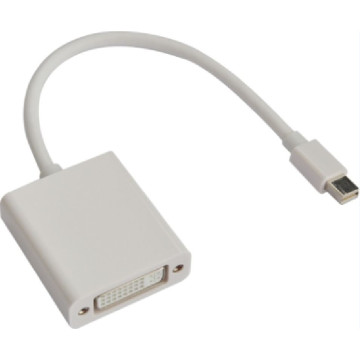Astrotek AT-MINIDPDVI-MF Mini DisplayPort DP to DVI Cable 20cm - 20 pins Male to 24+5 pins Female Nickle RoHS - Image 1