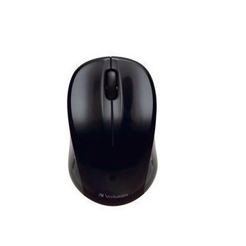 Verbatim 49042 GO Nano Black Mouse Wireless Optical, Ultra Compact, 3 Buttons, Nano Receiver - Image 1