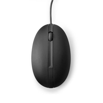 HP 9VA80AA Wired Desktop 320M Mouse 1200dpi 3 Botton Wired USB-A Connector Optical Red Sensor 1.8M Cable Length Black 1YR WTY - Image 1