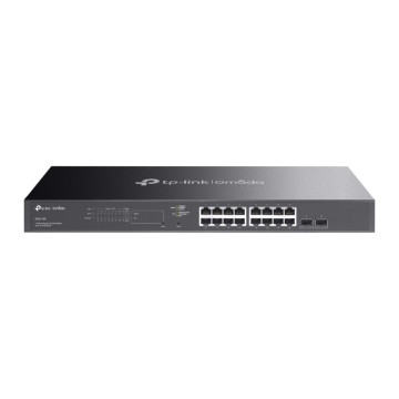TP-LINK SG2218P OMADA 18-PORT MANAGED GIGABIT RACK SWITCH, POE+(16), SFP(2), 150W, 5YR - Image 1