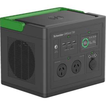 APC PPS500-AZ OffGrid Portable Power Station 500, 230V, 517Wh Lithium-ion, LCD, 2 AS3112 Australian outlets, Sinewave, 3 USB-A, 2 USB-C, Wireless Charger - Image 1