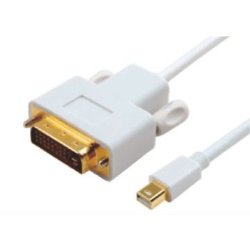 Astrotek AT-MINIDPDVI-2 Mini DisplayPort DP to DVI Cable 2m - 20 pins Male to 24+1 pins Male 32AWG Gold Plated - Image 1