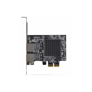 StarTech PR25GR-NETWORK-CARD 2-PORT 5G GIGABIT PCIE NETWORK ADAPTER CARD, TAA COMPLIANT, 2 YR - Image 1