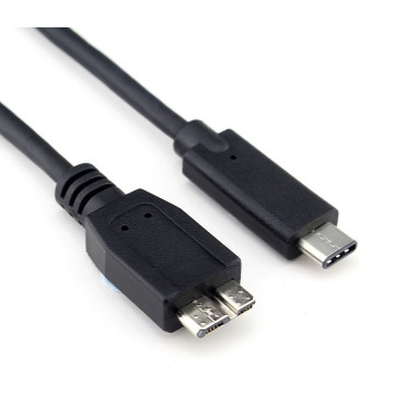 Astrotek AT-USB31CM30MICROBM-1 USB-C 3.1 Type-C Male to USB 3.0 Micro USB B Male Cable 1m - Image 1
