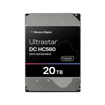 Western Digital 0F38785 WD Ultrastar 20TB 3.5" Enterprise HDD SATA 512MB 7200RPM 512E TCG P3 DC HC560 24x7 Server 2.5mil hrs MTBF (WUH722020ALE6L4) - Image 1