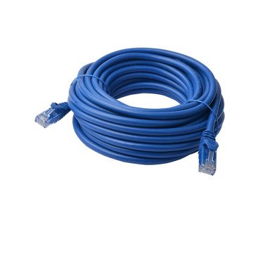8ware PL6A-50BLU CAT6A Cable 50m - Blue Color RJ45 Ethernet Network LAN UTP Patch Cord Snagless - Image 1