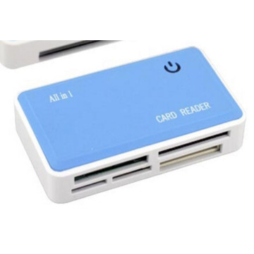 Astrotek AT-VCR-448 USB Card Reader Hub for CF I CF IIXD Micro Driver SD SDHC Mini SD MMC RS-MMC MS MS DUO MS PRO DUO Mini Stick T-Flash M2 - Image 1