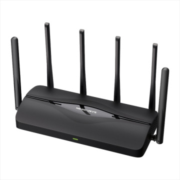 TP-LINK MR37BE Mercusys BE6500 Dual-Band Wi-Fi 7 Router, 1× 2.5 Gbps WAN port, 1× 2.5 Gbps LAN port and 2× 1 Gbps LAN ports - Image 1