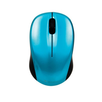 Verbatim 49044 GO Nano Caribbean Blue Mouse Wireless 2.4GHz Wireless Optical, Ultra Compact, 3 Buttons, 1600dpi, Nano Receiver - Image 1