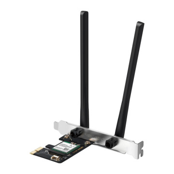 TP-LINK MA80XE Mercusys AX3000 Wi-Fi 6 Bluetooth 5.2 PCIe Adapter, 2402Mbps @5 GHz, 574Mbps @2.4GHz - Image 1