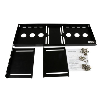 StarTech RKLCDBK UNIVERSAL VESA LCD MONITOR MOUNTING BRACKET FOR RACK/ CABINET LTW - Image 1