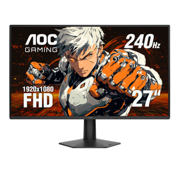 AOC 27G50Z 27" (16:9) MONITOR, FHD FIPS, HDMI, DP, 260HZ, 1MS GTG, 3YR - Image 1