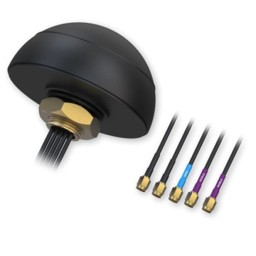 Teltonika PR1KCO28 Combo MIMO Mobile/GNSS/WiFi Flush Mount Mobile Antenna for Vehicle/Cabinet - For use with RUT955, RUTX09, RUTX11 - Formerly 003R-00253 - Image 1