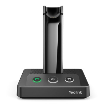 Yealink WHB630UC , Replacement DECT Base For WH63 UC Headset, Supports Dual Connection( PC & IP Phones) - Image 1