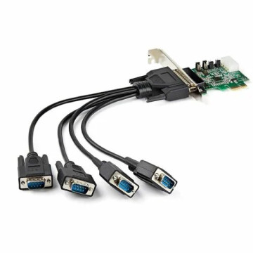 StarTech PEX4S953 4 PORT PCI EXPRESS RS232 SERIAL ADAPTER CARD 16950 - Image 1