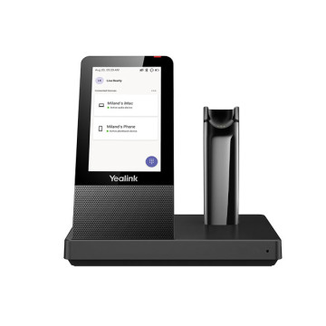 Yealink WHB670 *LAST STOCK Replacement DECT Base with Touch Screen for WH67 MS and UC Headsets - Image 1