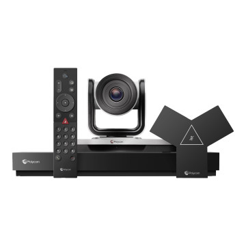 Poly 83Z49AA HP G7500 4K CODEC, VIDEO CONFERENCING SYSTEM W/ EAGLE- EYE-IV 12X CAM, IP MIC, REMOTE - Image 1