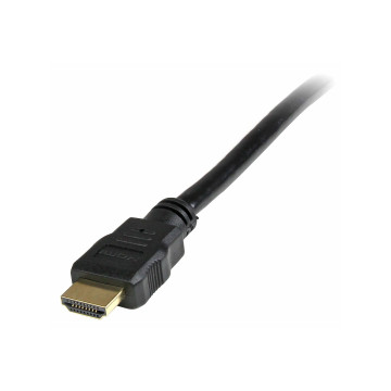 StarTech HDDVIMM50CM 0.5 M HDMI TO DVI-D ADAPTER CABLE - HDMI TO DVI CABLE, BLACK, LTW - Image 1