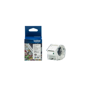 Brother CZ-1004 Full Colour continuous label roll, 25mm wide to Suit VC-500W - Image 1