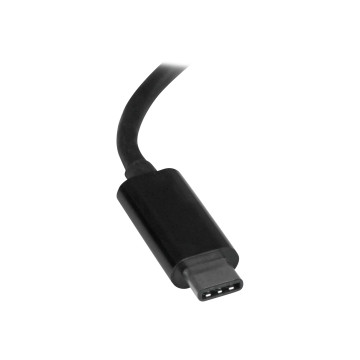 StarTech US1GC30B USB-C 3.0 TO GbE ADAPTER, TB3 COMPATIBLE, 20CM, BLACK, 2YR - Image 1