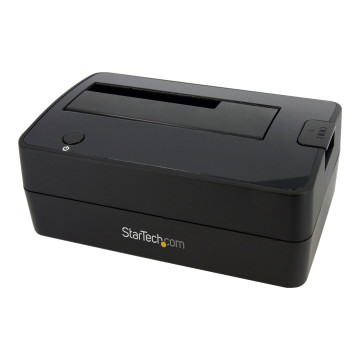 StarTech SATDOCKU3S SINGLE BAY USB 3.0 TO SATA HARD DRIVE DOCKING STATION, USB 3.0 (5 GBPS) HARD DRIV - Image 1