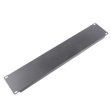 LDR WB-CA-37-2U 2U 19' Blanking Panel - Rack Mountable 19' - Black Metal Construction - Image 1