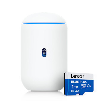 Ubiquiti NHU-UDR7-1TBSD Bundle Dream Router 7( UDR7 ) + 1TB SD Card (LEXAR - BLUE PLUS MICRO) - Image 1