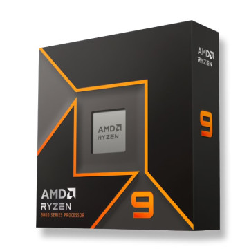AMD 100-100000662WOF Ryzen 9 9900X 12Cores/24Threads, 120w, Max Boost Clock 5.6 GHz, PCIE 5.0, 64MB Cache, Radeon™ Graphics, 2200 MHz Frequency - Image 1