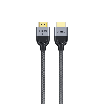 UNITEK C11093RGY01-1M 1M Male to Male 8K HDMI2.1 Cable - Image 1