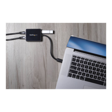 StarTech USB32000SPT USB 3 TO DUAL PORT GbE LAN ADAPTER - Image 1