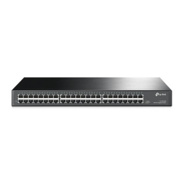 TP-LINK TL-SG1048 48-Port Gigabit Rackmount Switch 19-inch rack-mountable steel case 96Gbps Switching Capacity IEEE 802.3x flow control Auto MDI/MDIX - Image 1