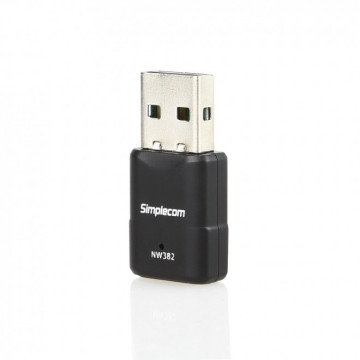 Simplecom NW382 Mini Wireless N USB WiFi Adapter 802.11n 300Mbps - Image 1