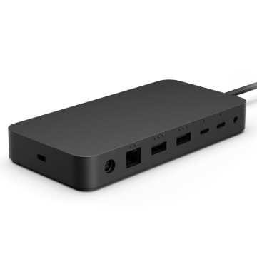 Microsoft T8H-00014 Surface Thunderbolt™ 4 Dock Station 4K Wired 165W 40Gbps USB-C USB-A 3.5mm Audio Jack 2.5G Ethernet Go2/3 Pro 7/7+/8/9/X/10/11 Laptop7/8 - Image 1