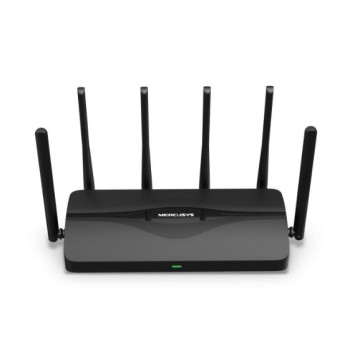 TP-LINK MR47BE Mercusys BE9300 Tri-Band Wi-Fi 7 Router (2YW) (WIFI7) 574 Mbps at 2.4 GHz + 2880 Mbps at 5 GHz + 5760 Mbps at 6 GHz - Image 1