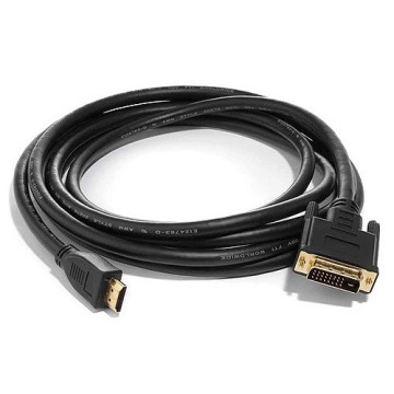 8ware RC-HDMIDVI-3 HDMI to DVI-D Adapter Converter Cable 3m - Male to Male 30AWG Gold Plated PVC Jacket for PS4 PS3 Xbox 360 Monitor PC Computer Projector DVD - Image 1