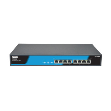 Alloy AS1008-P 8 Port Unmanaged Gigabit 802.3at PoE Switch, 150 Watts - Image 1