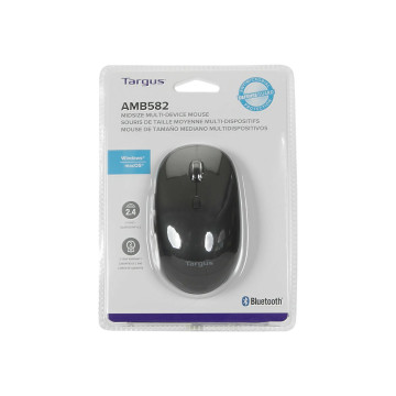 Targus AMB582GL MIDSIZE COMFORT MULTI-DEVICE ANTIMICROBIAL WIRELESS MOUSE - Image 1