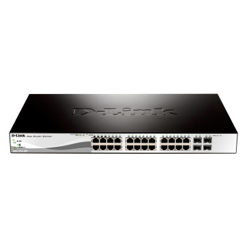D-Link DGS-1210-28P 28-Port Smart Managed Switch RJ45 - Image 1