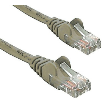 8ware KO820U-1GRY CAT5e Cable 1m - Grey Color Premium RJ45 Ethernet Network LAN UTP Patch Cord 26AWG CU Jacket - Image 1