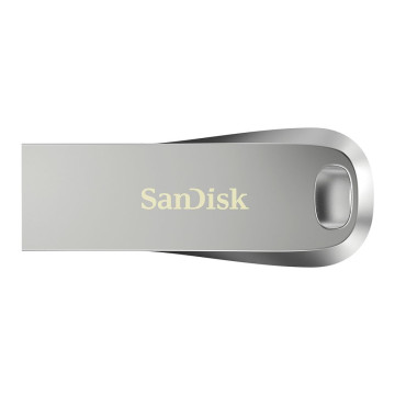 Sandisk SDCZ74-128G-G46 128GB Ultra Luxe USB3.1 Flash Drive Memory Stick USB Type-A 150MB/s capless sliver 5 Years Limited Warranty - Image 1