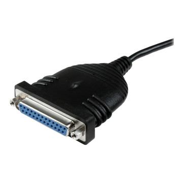 StarTech ICUSB1284D25 PARALLEL PRINTER ADAPTER - USB - DB25 PARALLEL - 1.8 M- 2YR - Image 1