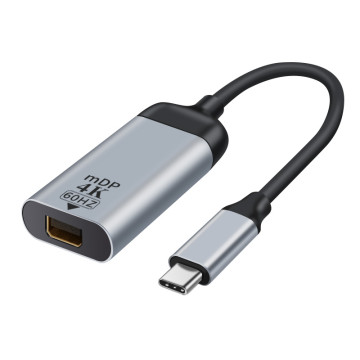 Astrotek AT-USBCMDP-MF15 USB-C to Mini DP DisplayPort Male to Female Adapter 15cm cable support 4K@60Hz for iPad Pro Macbook Air Samsung Galaxy MS Surface Dell XPS - Image 1
