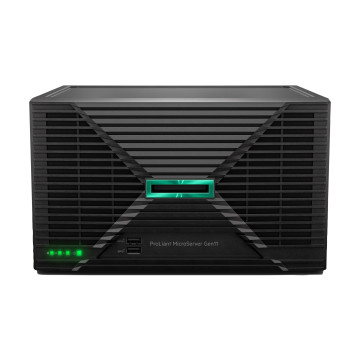HPE P84554-375 ProLiant MicroServer Gen11 6315P 2.8GHz 4c 1P 1x16GB-U 4LFF-NHP 2x480GB SSD 1x180W PS - Image 1