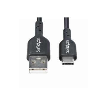StarTech USB2AC1MNC 3FT (1M) USB-A TO USB-C CHARGING CABLE, CHARGER CORD, M/M, LTW - Image 1