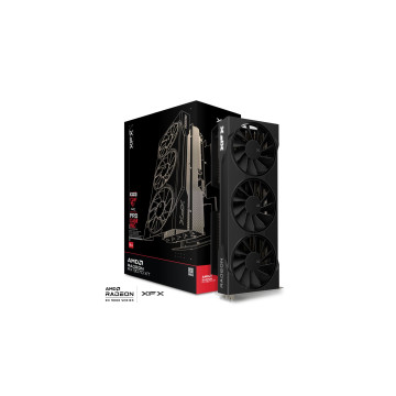 XFX RX-97TSWF3B9 Swift AMD Radeon RX 9070XT Triple fan Gaming Edition with 16GB GDDR6 HDMI 3xDP, AMD RDNA™ 4 - Image 1