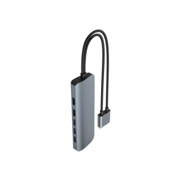 Targus HD392-GRAY HYPERDRIVE VIPER 10-IN-2 USB-C HUB - GRAY - Image 1