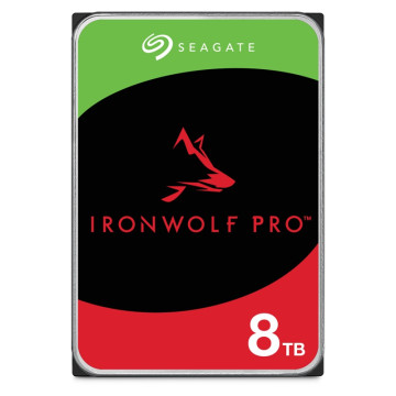 Seagate ST8000NT001 8TB 3.5' IronWolf Pro NAS - Image 1